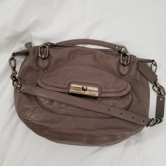 Authentic COACH limited edition leather satchel - Picture 1 of 4